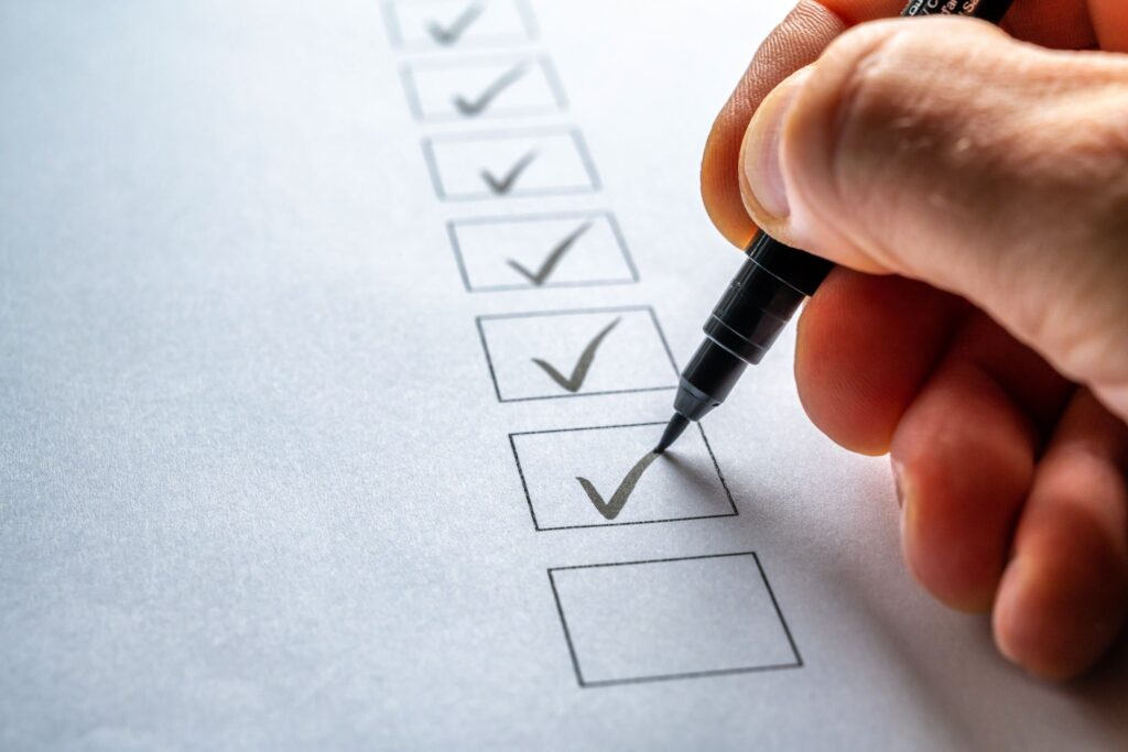 CHECKLIST 30 PREGUNTAS